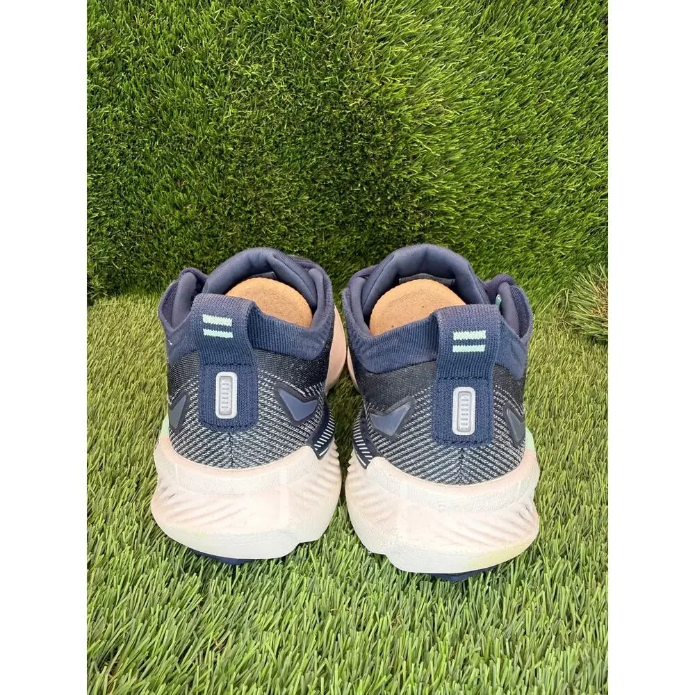 Brooks Glycerin GTS 23 1204921B453 Athletic Sneaker Womens 6.5B Blue Knit Sports